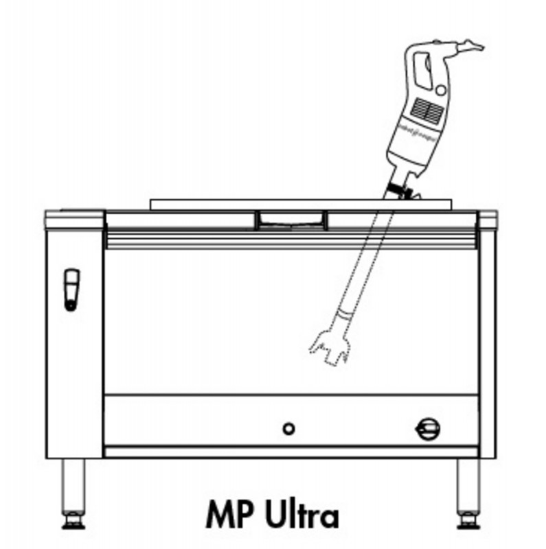 Combiné mixeur - fouet MP350 ULTRA 50 L 440 W 230v Robot Coupe