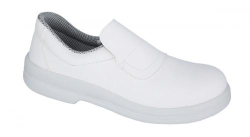 Chaussures mocassin de sécurité mixte blanc 47 Tony Nordways
