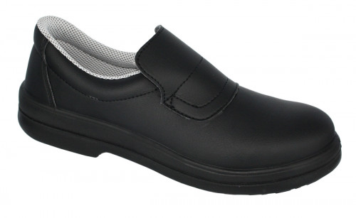 Chaussures mocassin de sécurité mixte noir 47 Tony Nordways