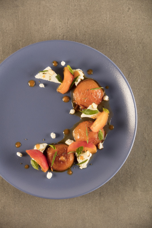 Assiette plate rond Blanc sable porcelaine vitrifiée Ø 29 cm Neo Fusion Rak