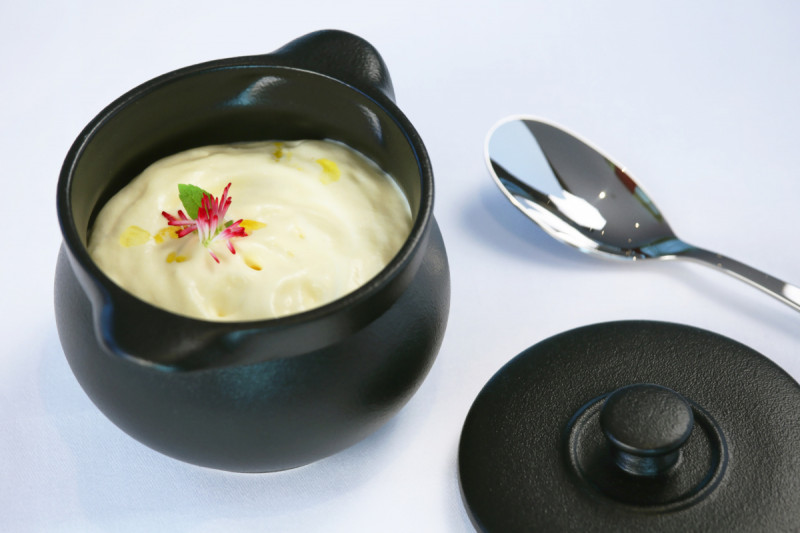 Ramequin rond gris porcelaine vitrifiée 13x6 cm Chefs Fusion Rak