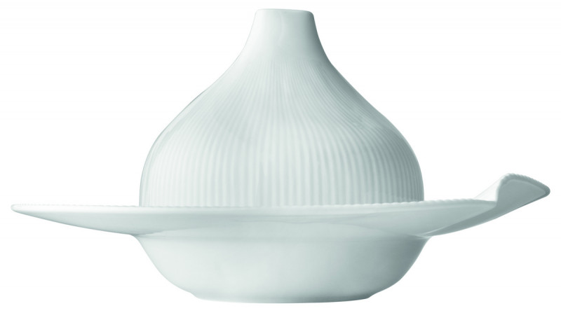 Assiette extra creuse rond blanc porcelaine Ø 26,5 cm Canopee Pillivuyt
