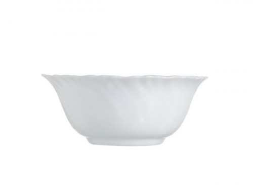 Coupelle rond blanc verre opal Ø 12,5 cm Feston Luminarc