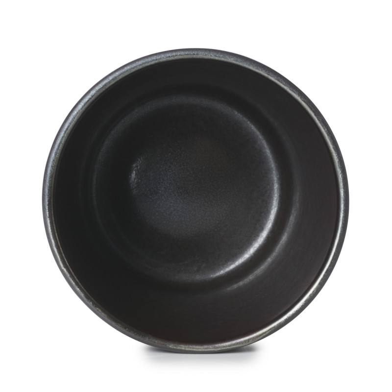 Gobelet rond noir porcelaine 8 cl Ø 6 cm Pekoe Revol