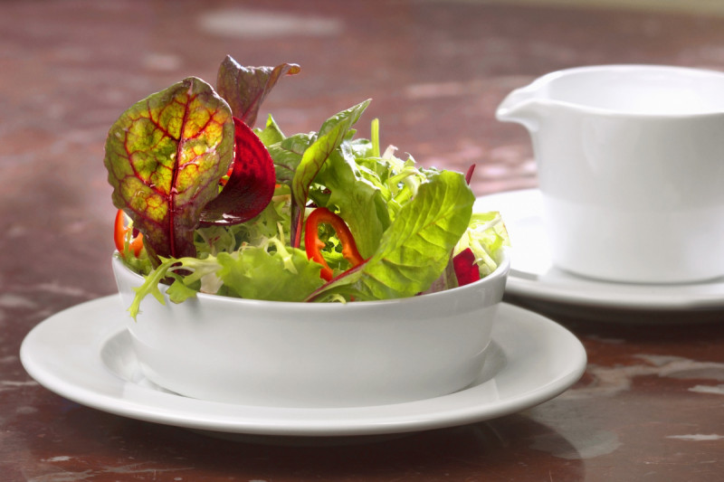 Assiette plate rond blanc porcelaine vitrifiée Ø 20,9 cm Access Rak