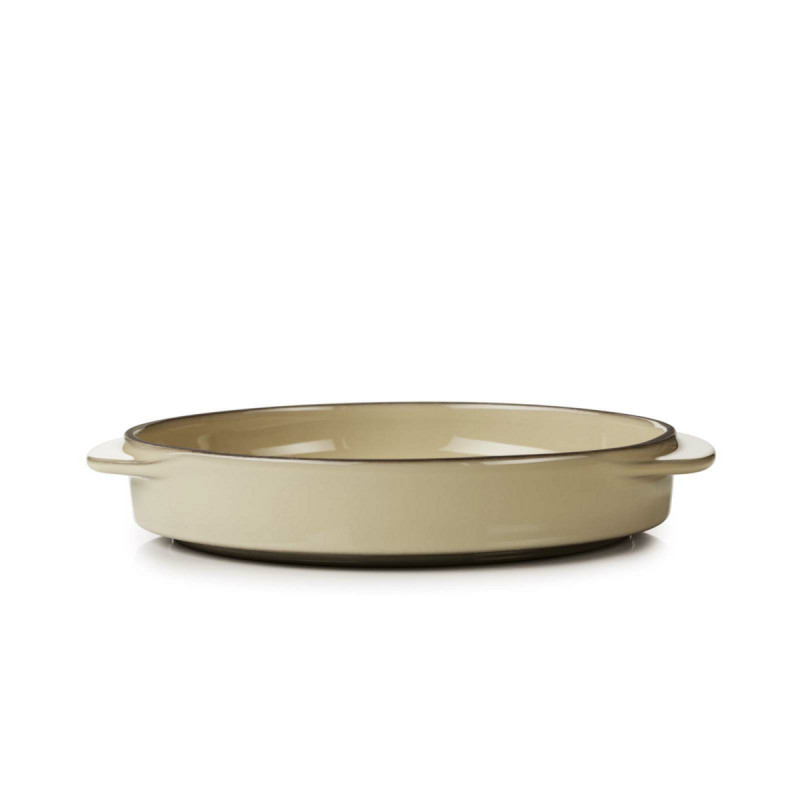 Cassolette rond beige porcelaine Ø 14 cm Caractere Revol