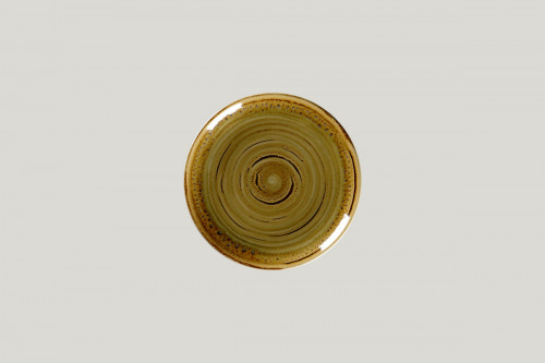 Assiette coupe plate rond Garnet porcelaine vitrifiée Ø 17,9 cm Rakstone Spot Rak