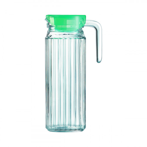 Broc avec couvercle hermétique transparent verre trempé Keep'n Box Luminarc