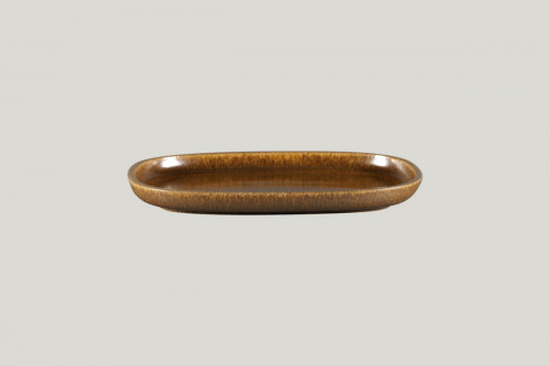 Plat rectangulaire bronze porcelaine 26,1 cm Rakstone Ease Rak