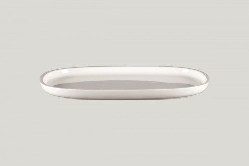 Plat rectangulaire blanc porcelaine 33,2 cm Rakstone Ease Rak