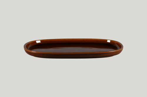 Plat rectangulaire cuivre porcelaine 33,2 cm Rakstone Ease Rak