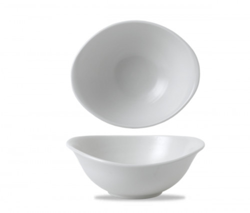 Saladier ovale blanc porcelaine 17,4 cm Dudson White Dudson