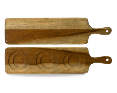 Planche rectangulaire marron bois 46,9 cm Wood Dudson Dudson