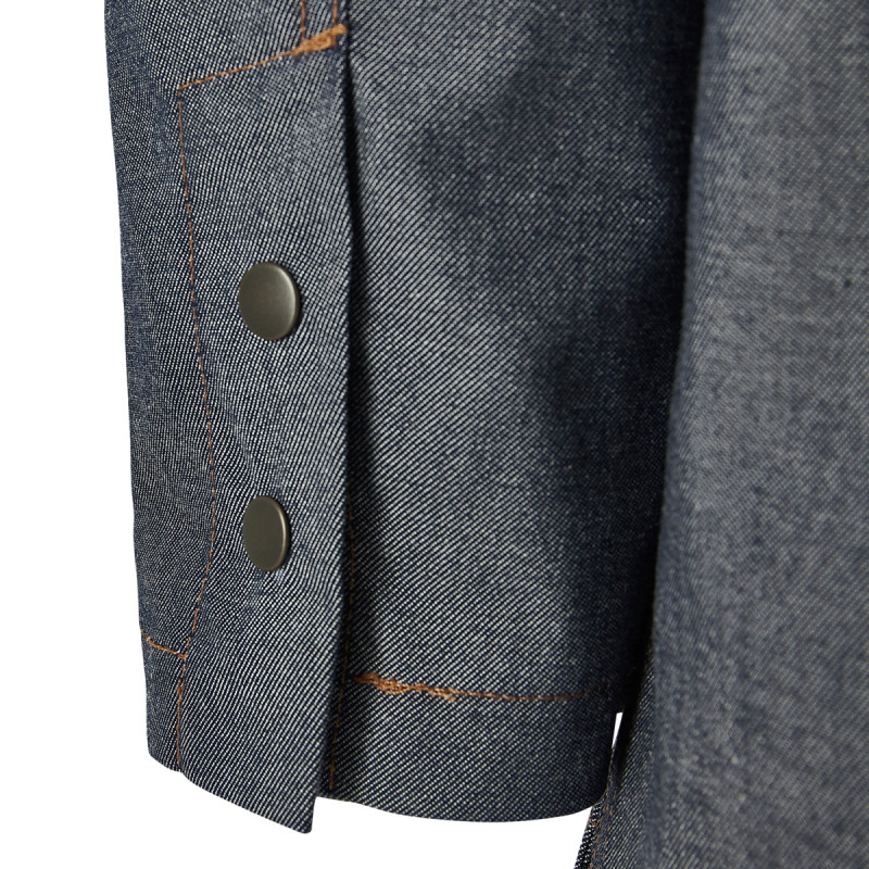 Veste femme manches longues bleu T00 Authentique Molinel