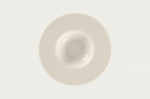 Assiette creuse gourmet rond ivoire porcelaine Ø 25 cm Bravura Rak