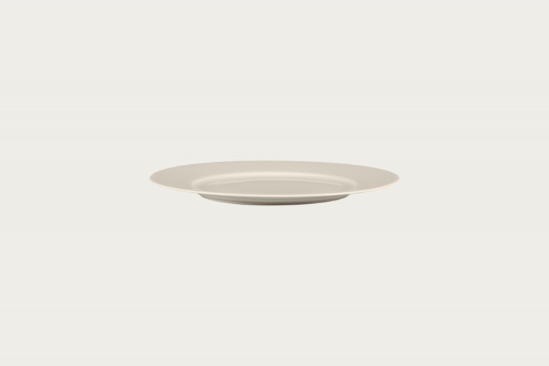 Assiette plate rond ivoire porcelaine Ø 25,1 cm Fedra Rak