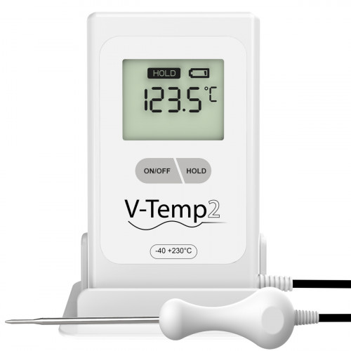 Thermomètre de cuisson digitale avec sonde déportée