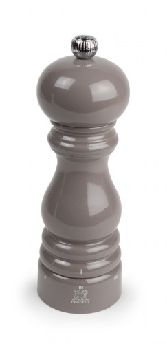 Moulin à poivre rond gris Ø 5 cm 18x5,9x5,9 cm Paris Rama Peugeot Saveurs