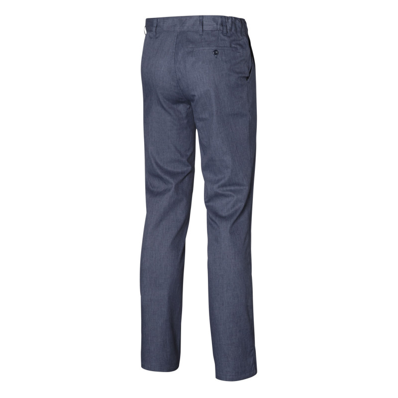 Pantalon de cuisine homme denim bleu 44 Pebeo Molinel
