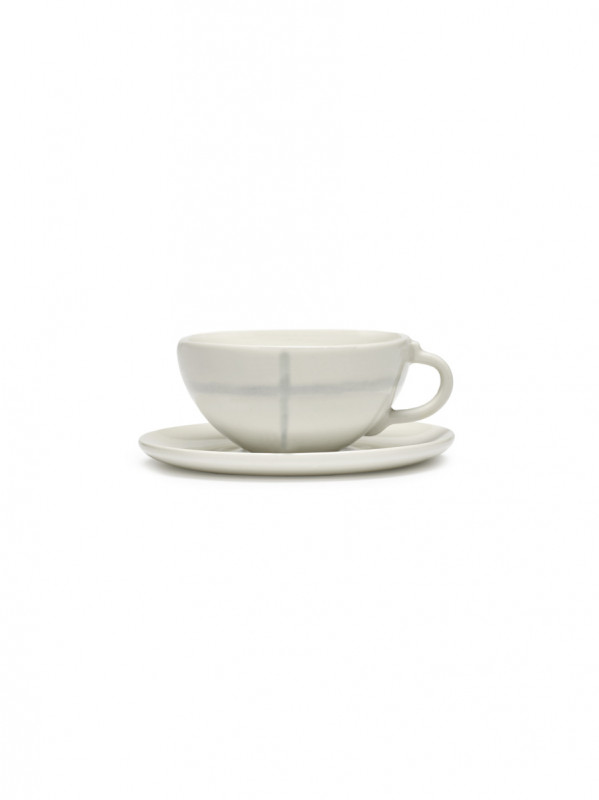 Tasse à expresso 8 cl rond Salt porcelaine 10 cl Ø 8 cm Zuma Serax