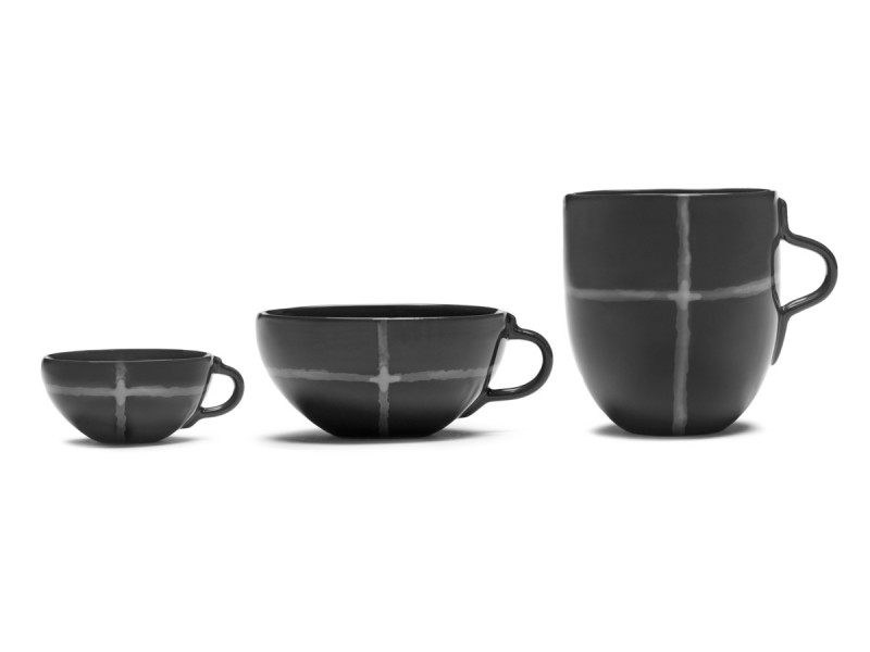 Mug rond Pacific porcelaine 30 cl Ø 8 cm Zuma Serax