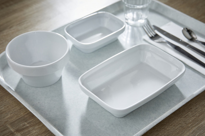 Bol régithermie rond blanc porcelaine Ø 12 cm Vitalia Essentials Collection