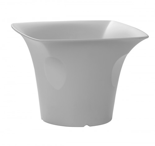 Saladier bol «&nbsp;gandot&nbsp;» Blanc Coton fibre végétale 10 cm Liliroc Saint Romain