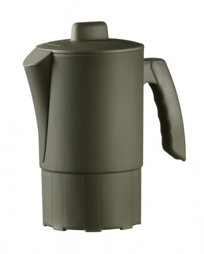 Pichet avec couvercle vert fibre végétale 1 L Liliroc Saint Romain