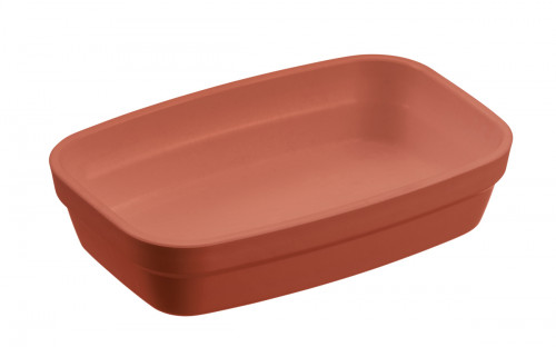 Ravier terracotta fibre végétale 14 cm Liliroc Saint Romain