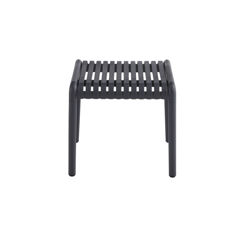 Table basse d''extérieur gris anthracite 44x43x41 cm Cairo Flexmob