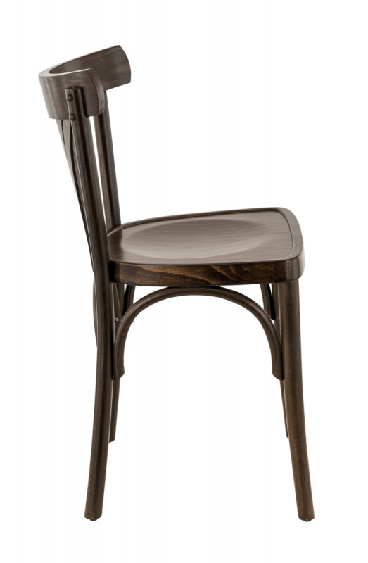 Chaise brun foncé 80x42x50 cm Palma Flexmob