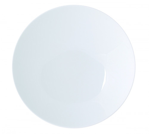 Assiette gastro creuse rond blanc porcelaine Ø 25 cm Gusto Mobius