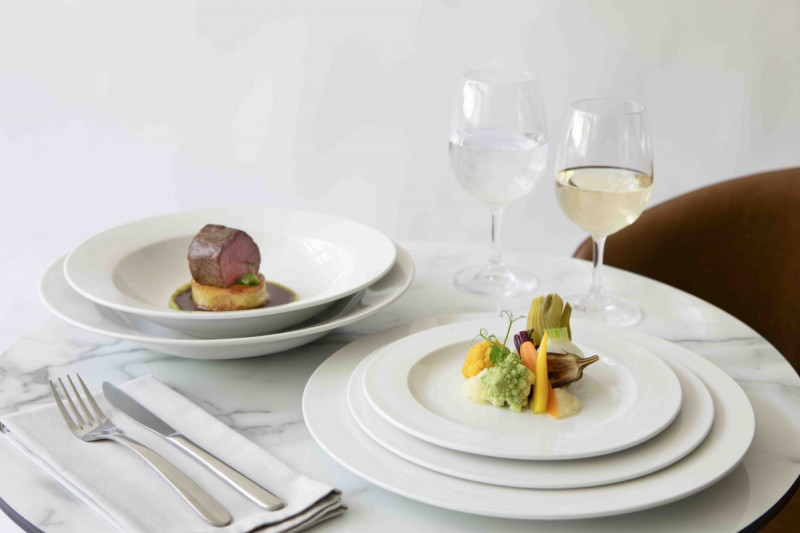 Assiette creuse rond blanc porcelaine Ø 29 cm Presto Accolade
