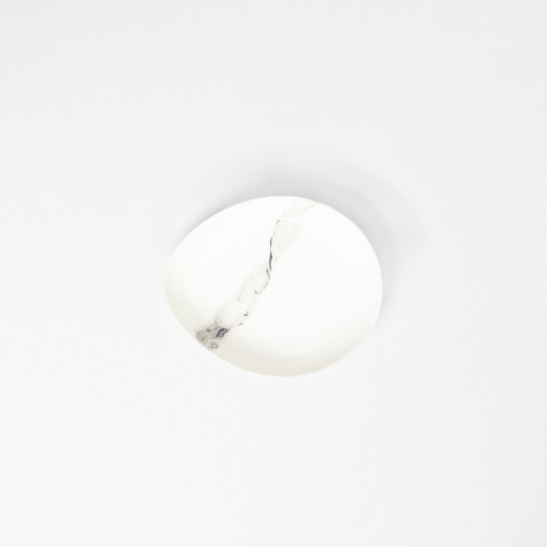 Assiette coupe creuse blanc porcelaine Ø 20 cm Silk Accolade