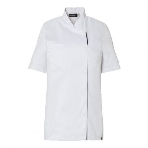 Veste de cuisine manches courtes blanc T2 Reko Molinel