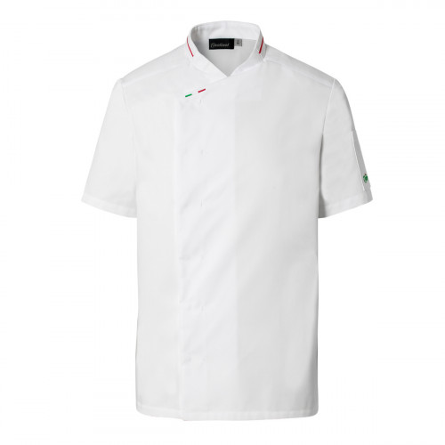 Veste de cuisine manches courtes blanc T0 Pesto Molinel
