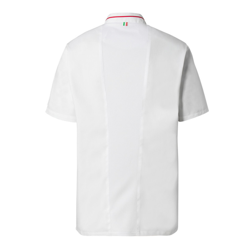 Veste de cuisine manches courtes blanc T0 Pesto Molinel