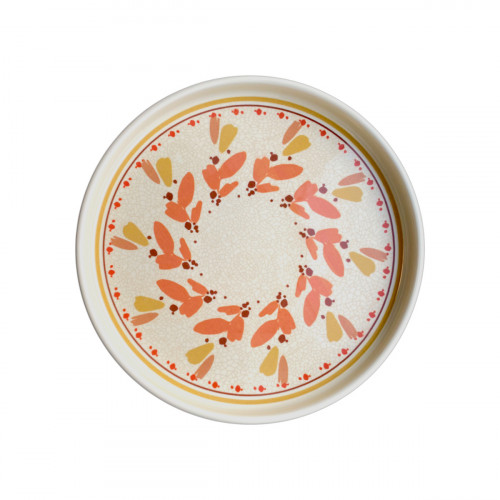 Assiette avec cloche rond Solea porcelaine vitrifiée Ø 26,7 cm Rihla Rak