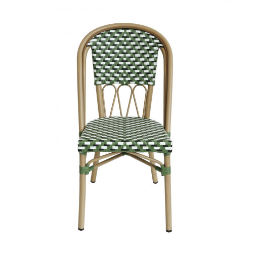 Chaise d'extérieur olive 87x47x59 cm Elysee Flexmob