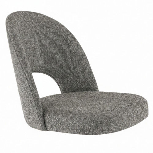Assise de chaise gris foncé 43x49 cm Ginette Flexmob